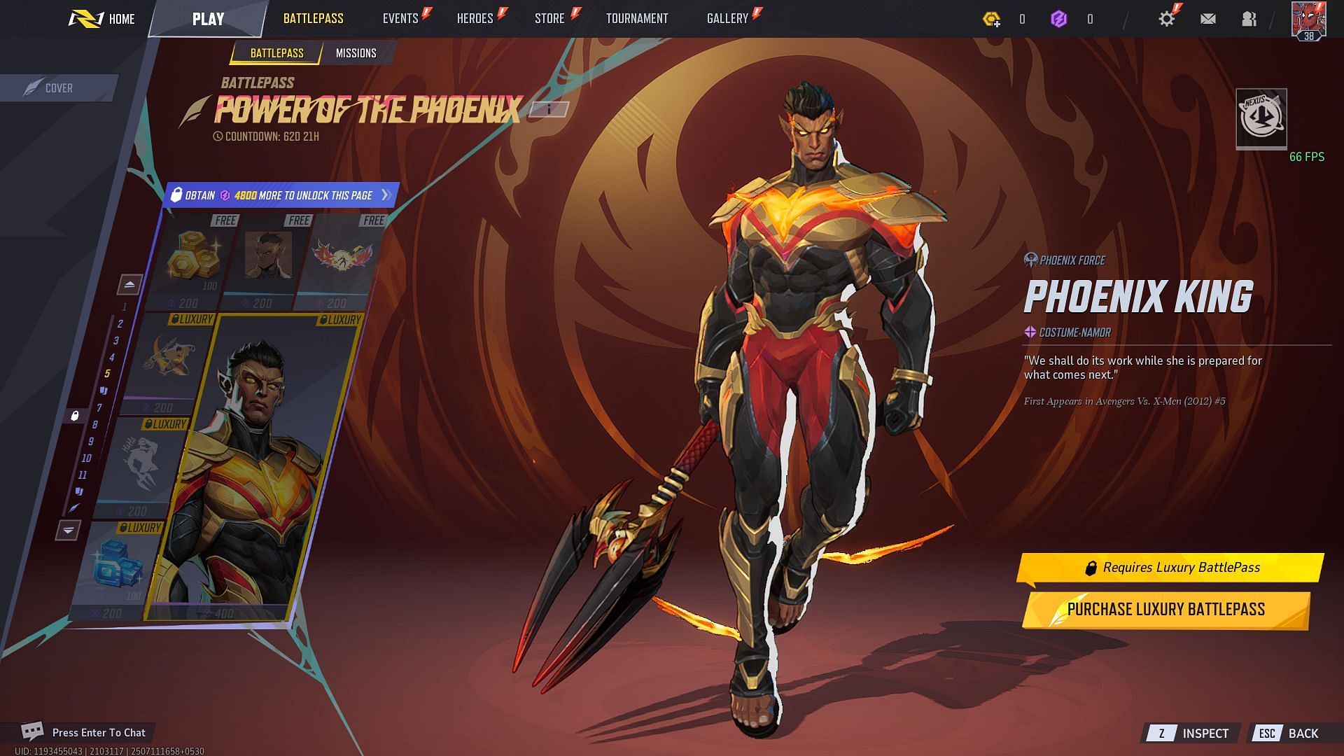 Battle Pass Page 5 (Image via SK Gaming || NetEase Games)